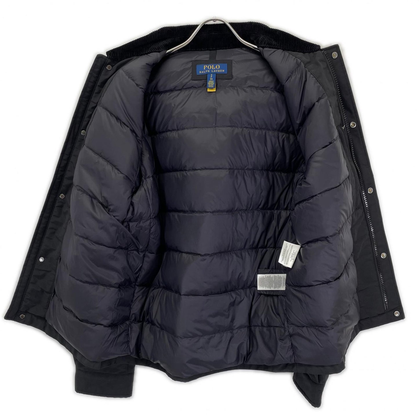 POLObyRalphLauren Black Elsdon Down Utility Jacket Size S