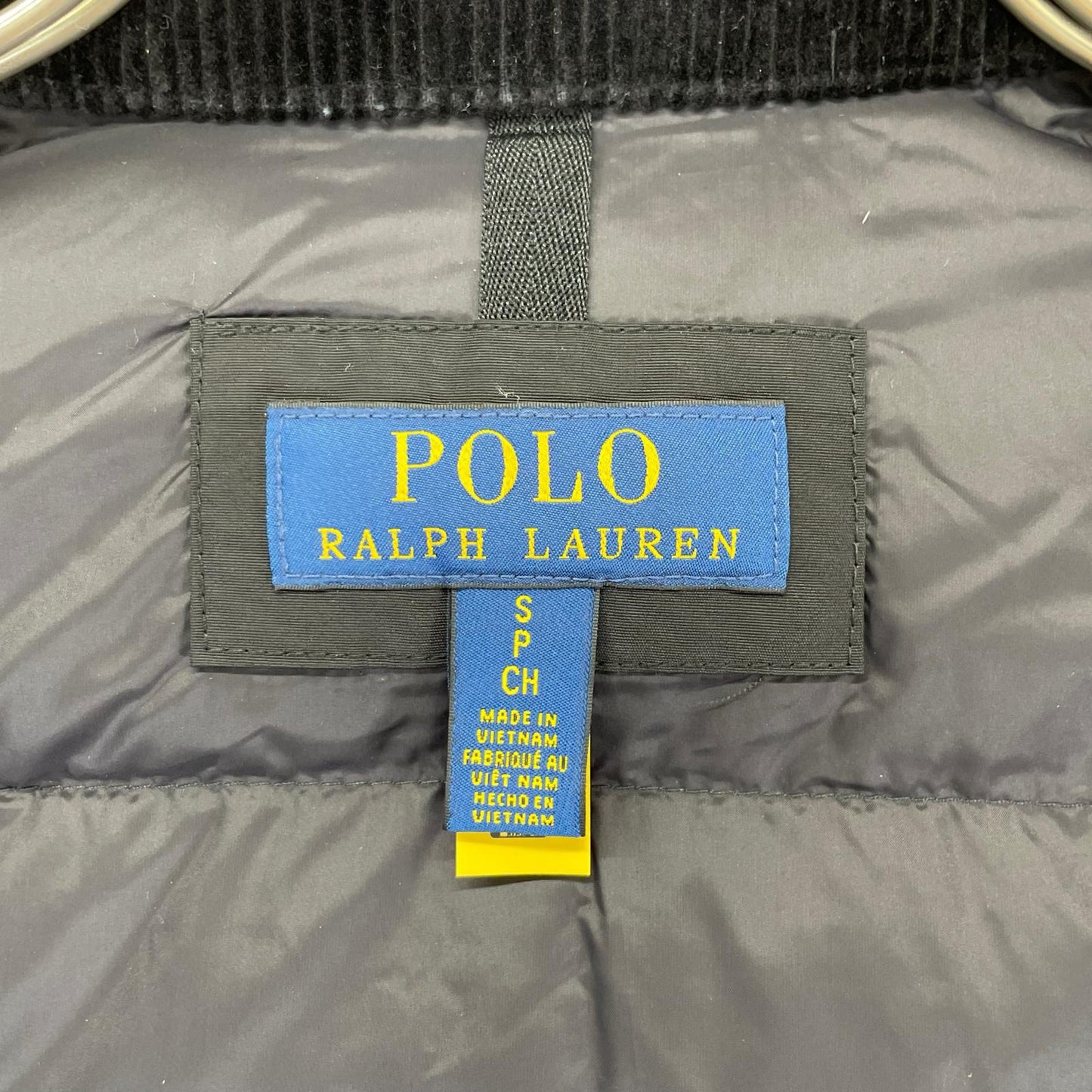 POLObyRalphLauren Black Elsdon Down Utility Jacket Size S