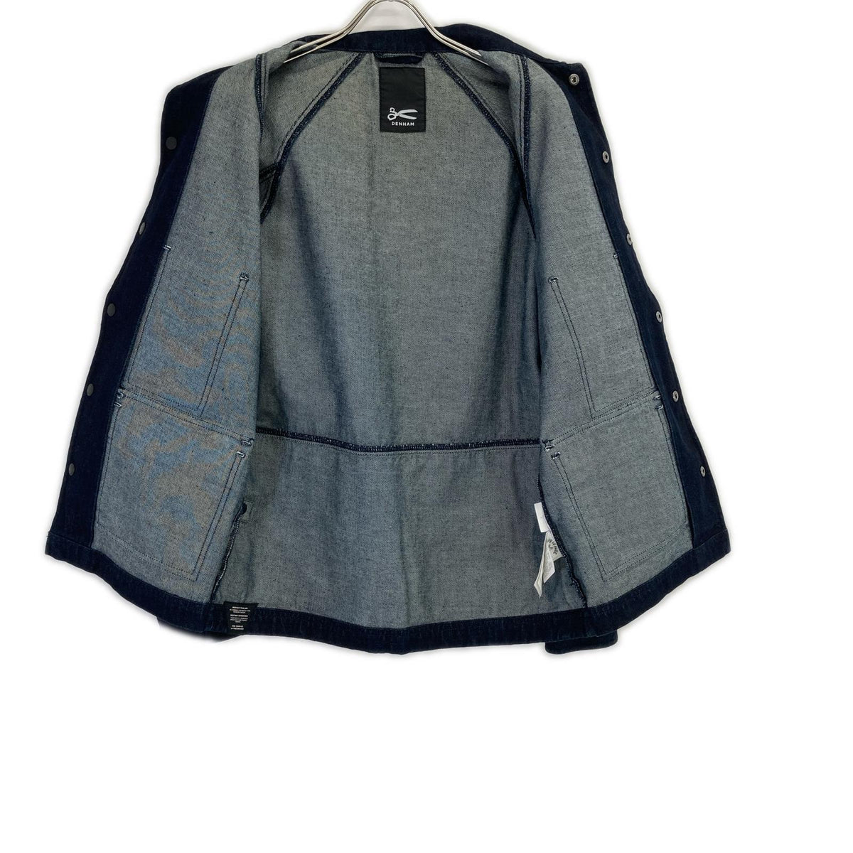 DENHAM 23' Indigo Denim Jacket Blue Size S