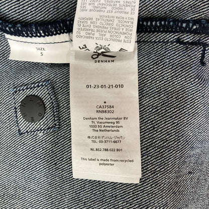 DENHAM 23' Indigo Denim Jacket Blue Size S