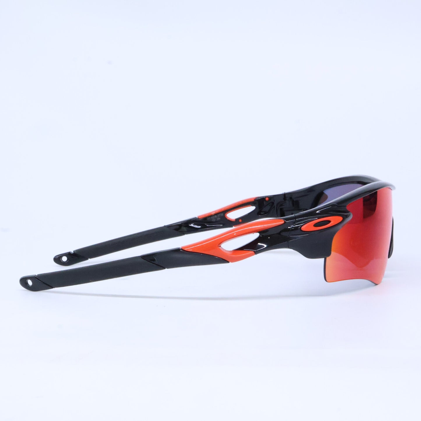 OAKLEY OO9206-3738 RADAR LOCK Sunglasses Black/Red Size 131