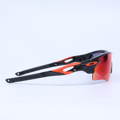 OAKLEY OO9206-3738 RADAR LOCK Sunglasses Black/Red Size 131