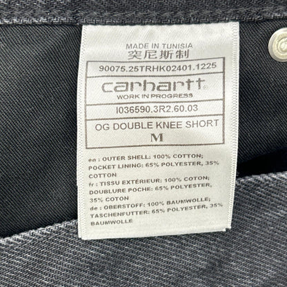carhartt Charcoal OG Double Knee Short Size M