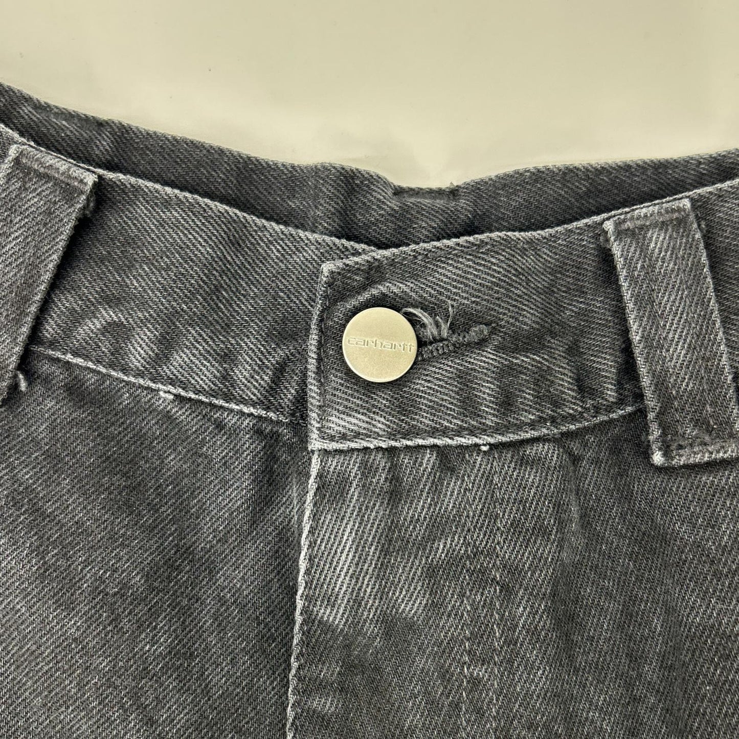 carhartt Charcoal OG Double Knee Short Size M