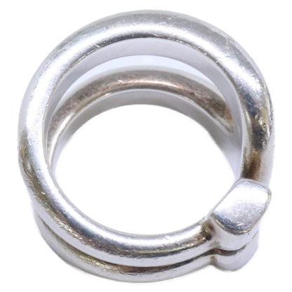 GUCCI Sterling Silver Horsebit Ring Silver Size 19