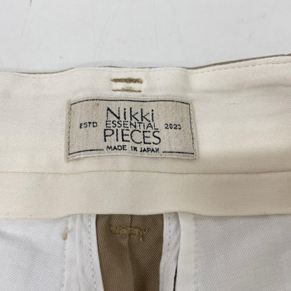 NIKKI ESSENTIAL PIECES Finx Twill Trousers Beige Size O