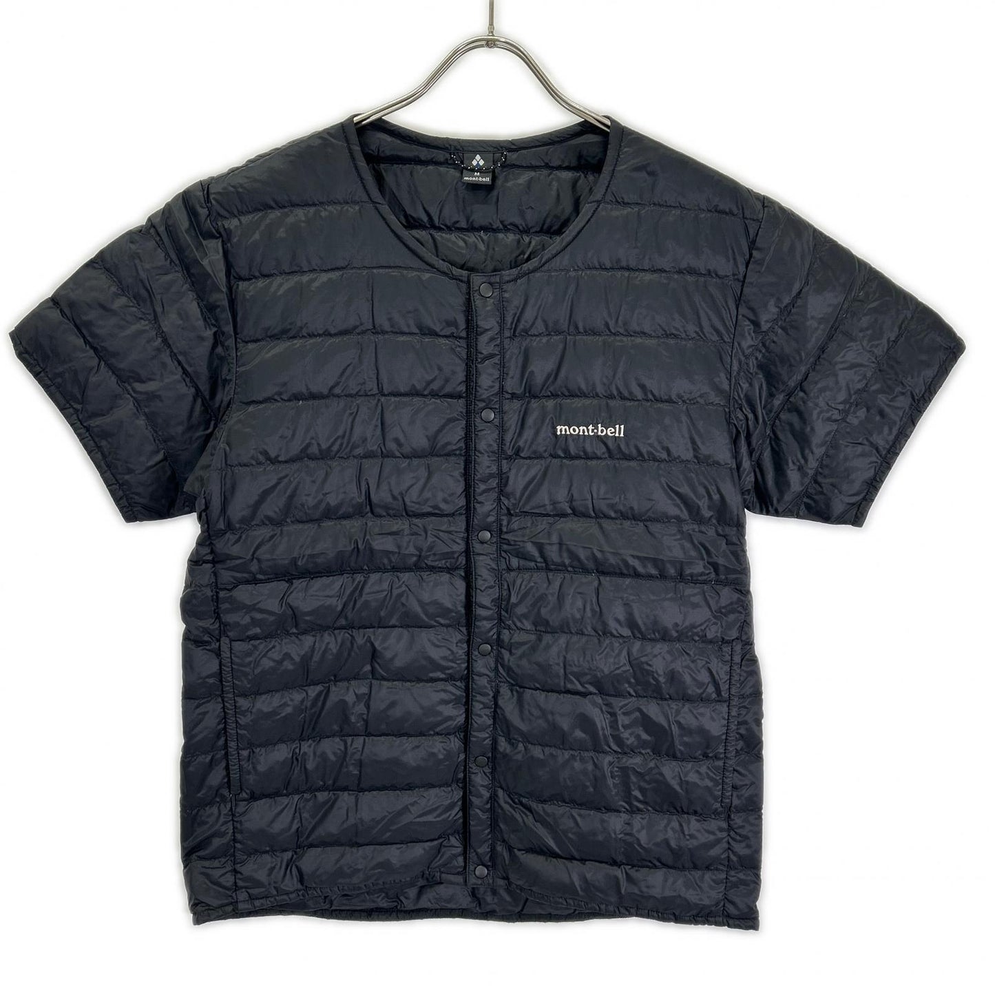 mont-bell Black Superior Down Round Neck Jacket Size M