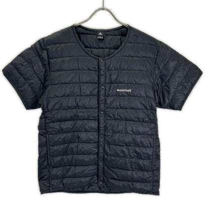 mont-bell Black Superior Down Round Neck Jacket Size M