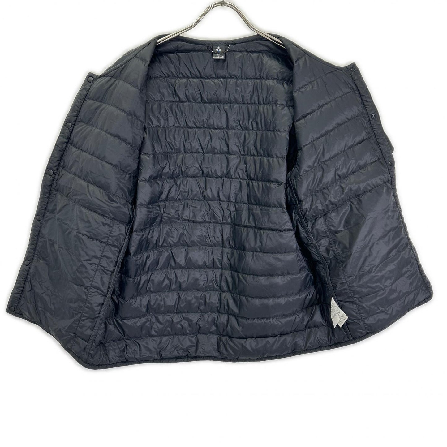 mont-bell Black Superior Down Round Neck Jacket Size M