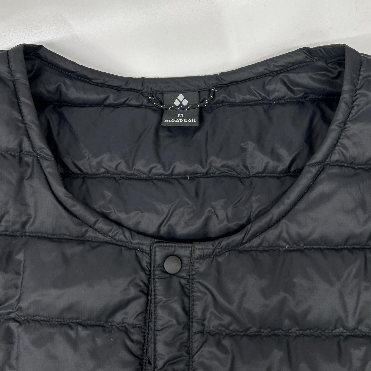 mont-bell Black Superior Down Round Neck Jacket Size M