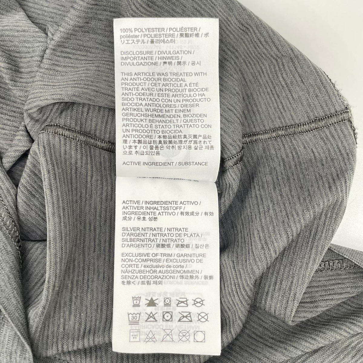 ARC'TERYX X000006348 Cormac Logo SS Tee Gray Size M