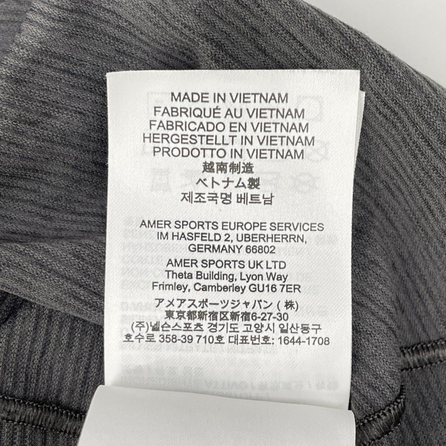 ARC'TERYX X000006348 Cormac Logo SS Tee Gray Size M