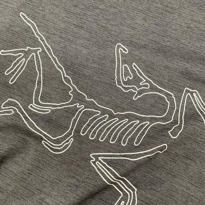 ARC'TERYX X000006348 Cormac Logo SS Tee Gray Size M
