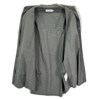 Graphpaper Gray Broad Long Sleeve Oversized Collar Shirt Size F