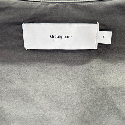 Graphpaper Gray Broad Long Sleeve Oversized Collar Shirt Size F