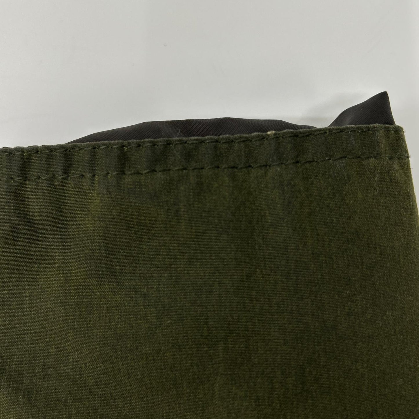 Barbour Khaki Solway Zip Oiled Coat Size 38