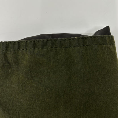 Barbour Khaki Solway Zip Oiled Coat Size 38