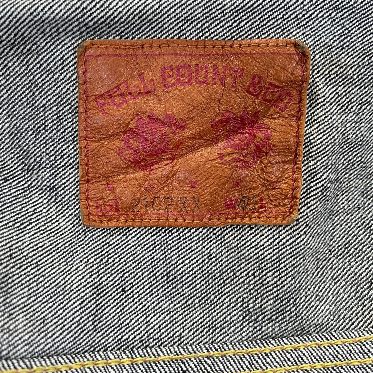 FULLCOUNT 2102XX Type2 Denim Jacket Size 40
