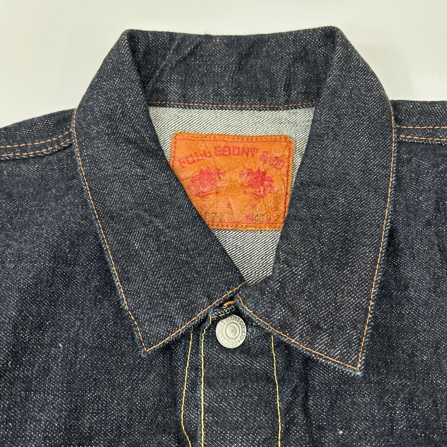 FULLCOUNT 2102XX Type2 Denim Jacket Size 40