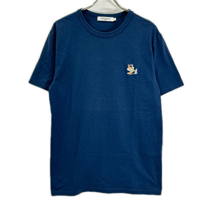 MAISON KITSUNE Relaxed Fox T-Shirt Blue Size L