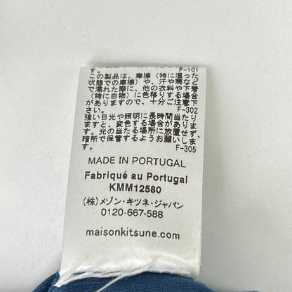 MAISON KITSUNE Relaxed Fox T-Shirt Blue Size L