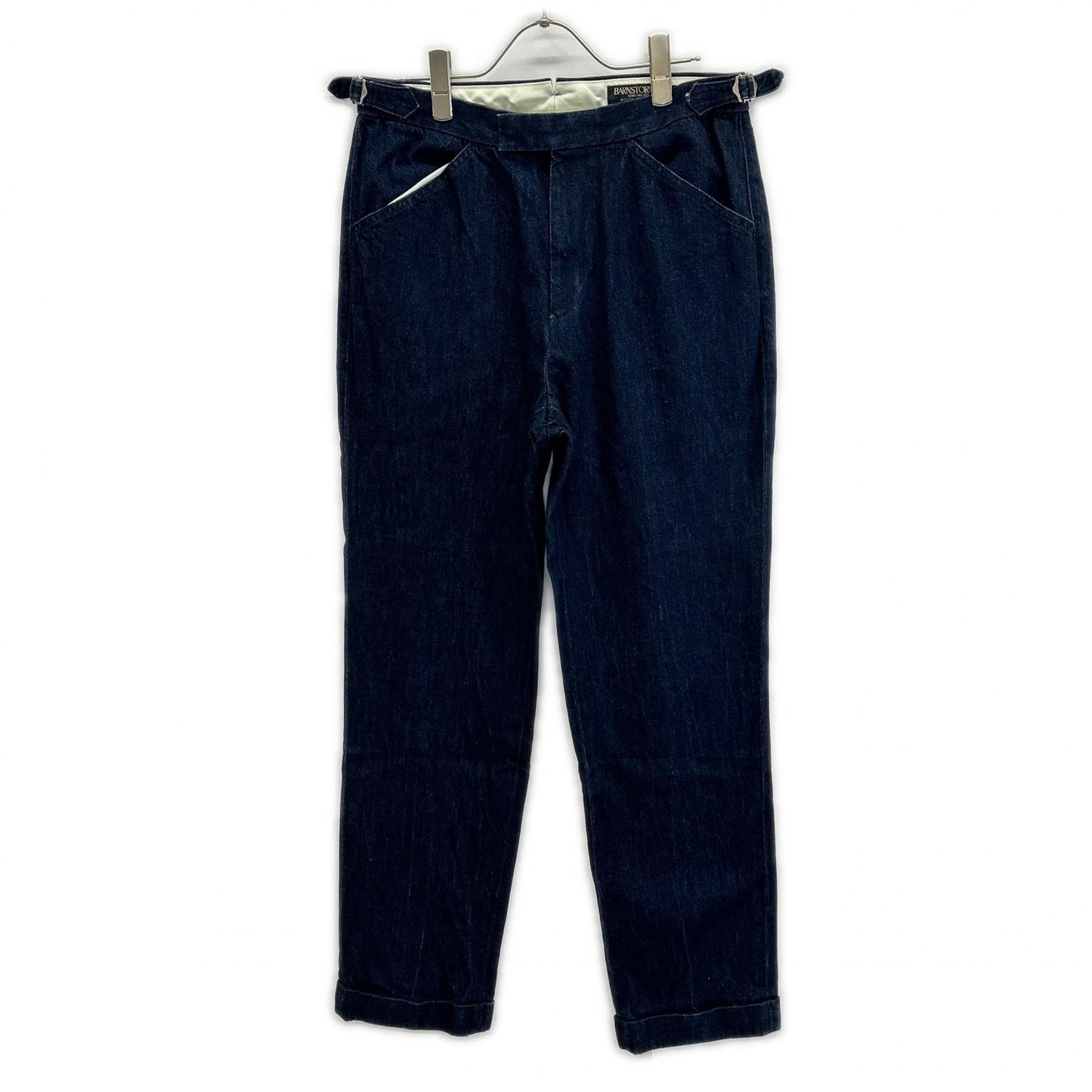 BARNSTORMER 1568P Indigo McQueen Denim Jeans Size S