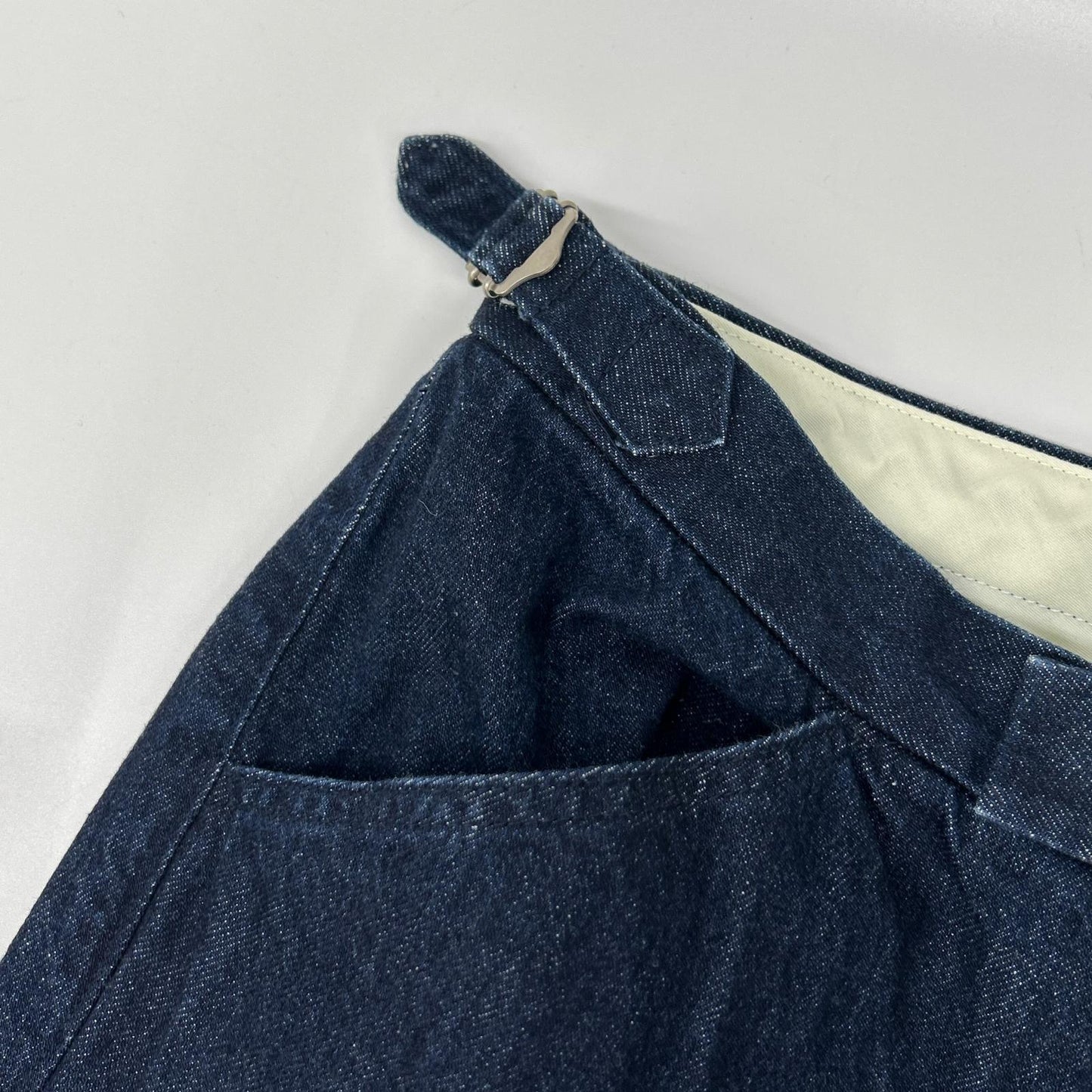 BARNSTORMER 1568P Indigo McQueen Denim Jeans Size S