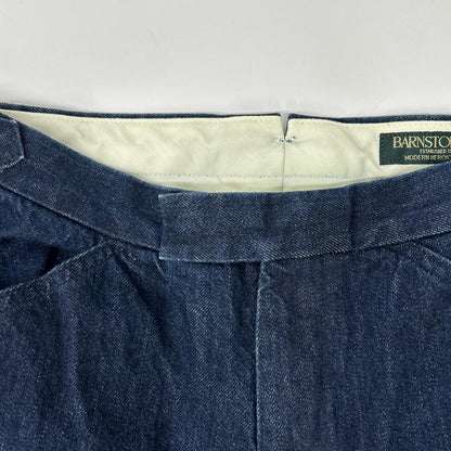 BARNSTORMER 1568P Indigo McQueen Denim Jeans Size S