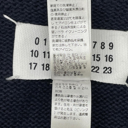 Maison Margiela Navy Tabard V-Neck Vest Size S