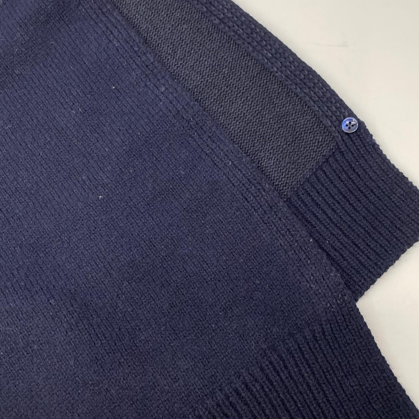 Maison Margiela Navy Tabard V-Neck Vest Size S