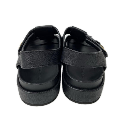 Tory Burch Kira Sport Fisherman Sandals Black Size 25