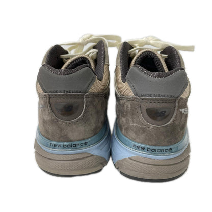 NEW BALANCE x AURALEE U990AR4 Suede Sneakers Taupe Size 8