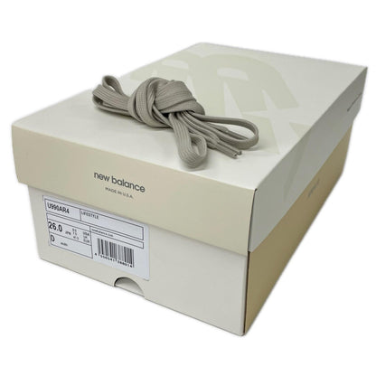 NEW BALANCE x AURALEE U990AR4 Suede Sneakers Taupe Size 8