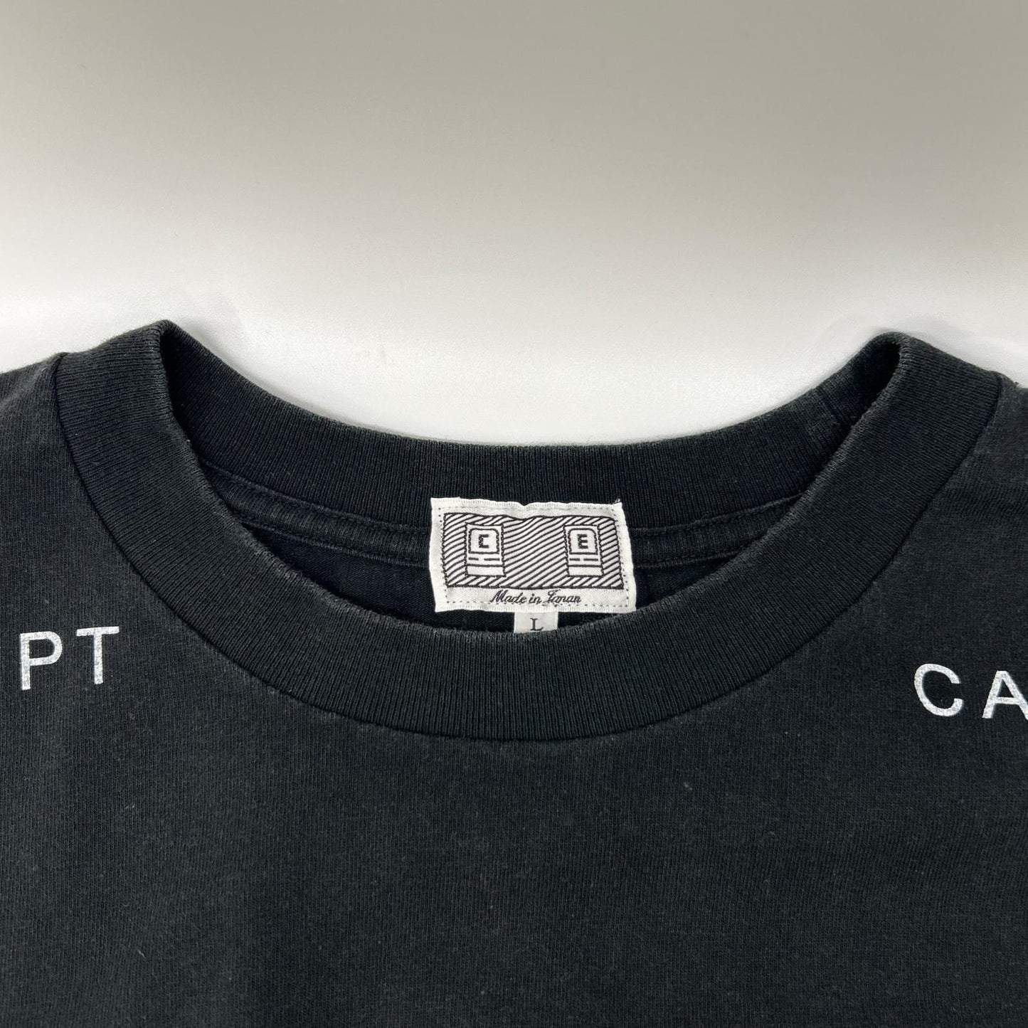 C.E CAV EMPT Black Back Print Long Sleeve T-Shirt Size L