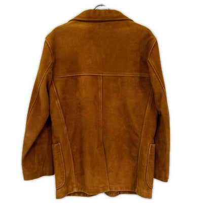 Y.AKAMINE Setsugekka Brown Leather Jacket Size 46