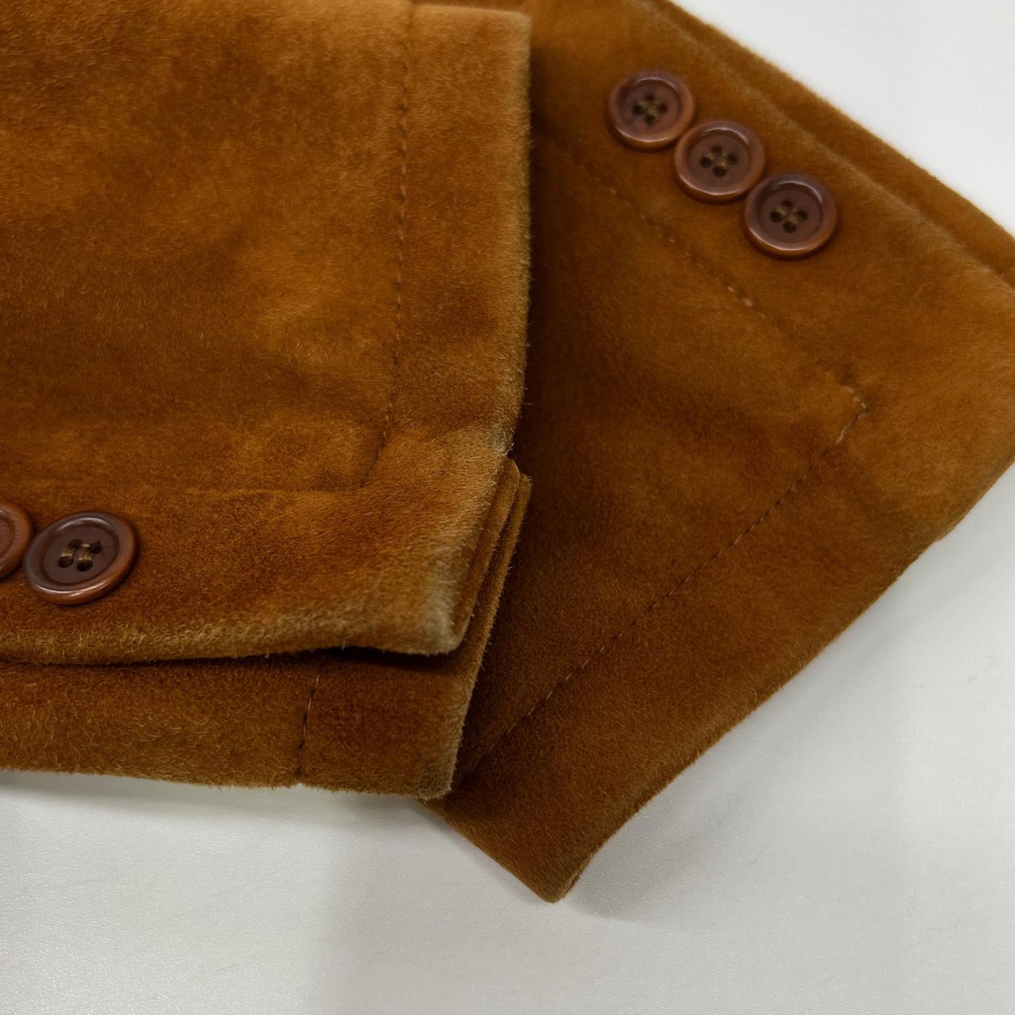 Y.AKAMINE Setsugekka Brown Leather Jacket Size 46