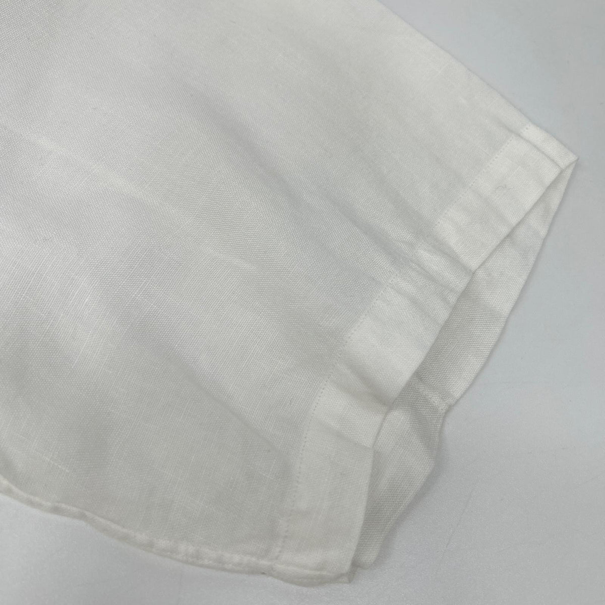 COMMEdesGARCONS SHIRT S10056 Linen Pink Shirt White Size S