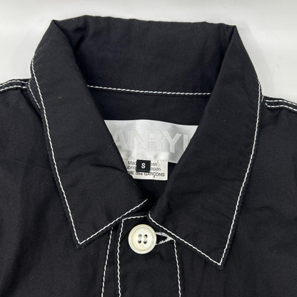 GANRYU 16SS EQ-J017 Stitch Shirt Jacket Black Size S