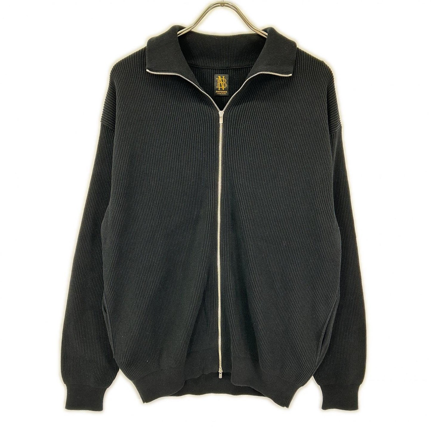 BATONER BN-23FM-019 Drivers Knit Jacket Black Size 2