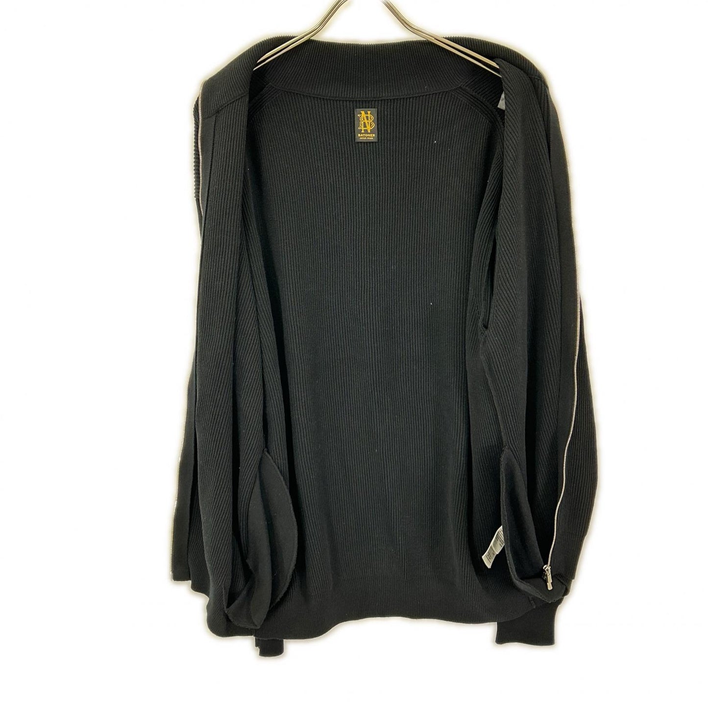 BATONER BN-23FM-019 Drivers Knit Jacket Black Size 2