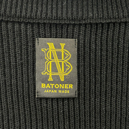 BATONER BN-23FM-019 Drivers Knit Jacket Black Size 2