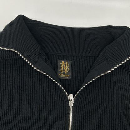 BATONER BN-23FM-019 Drivers Knit Jacket Black Size 2