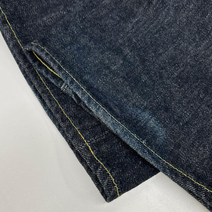TCB JEANS&CO. Indigo Cotton Button Fly Jeans Size 34