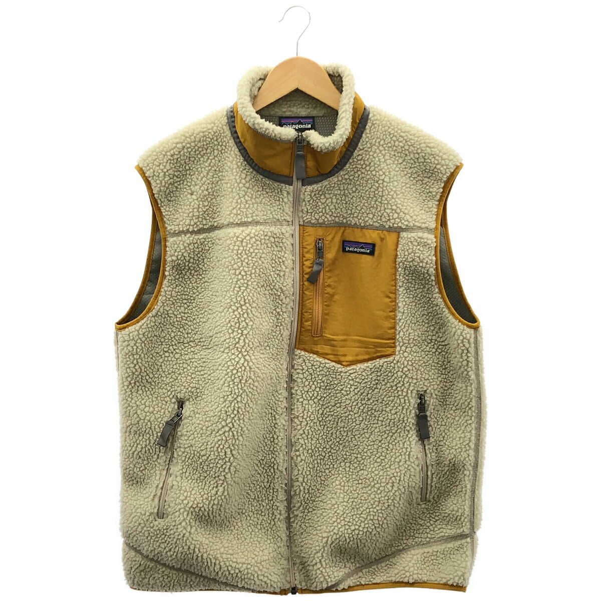 Columbia Beige Orange Classic Retro-X Vest Size L