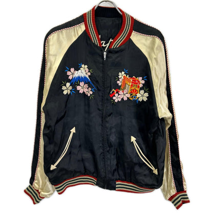 CROPPED HEADS Reversible Maiko Dragon Jacket Black Size L