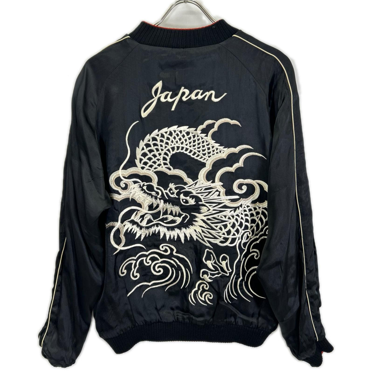 CROPPED HEADS Reversible Maiko Dragon Jacket Black Size L