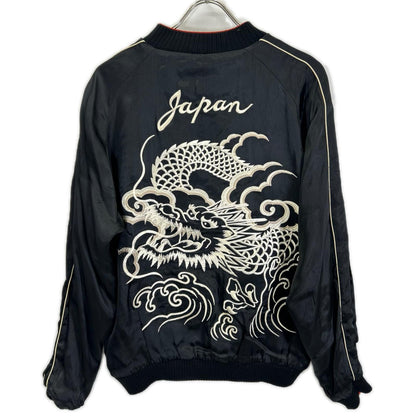 CROPPED HEADS Reversible Maiko Dragon Jacket Black Size L