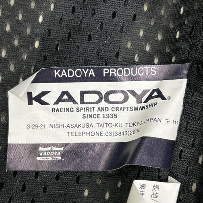 KADOYA Cowhide Single Rider's Leather Jacket Ivory Size M