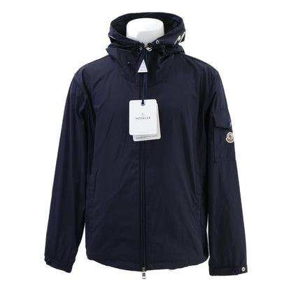 MONCLER SASSIERE Nylon Hooded Jacket Navy Size 1