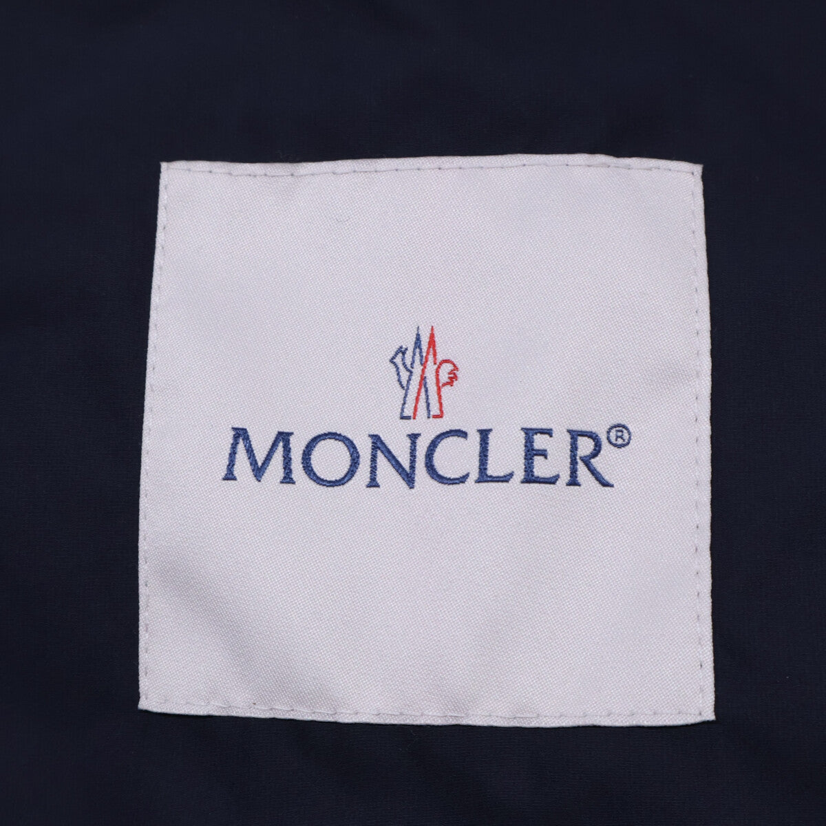 MONCLER SASSIERE Nylon Hooded Jacket Navy Size 1